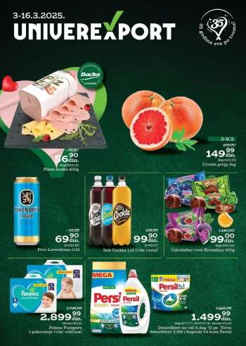 Univerexport katalog - 03.03.2025 - 16.03.2025.