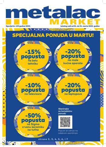Metalac Market katalog - 01.03.2025 - 31.03.2025.