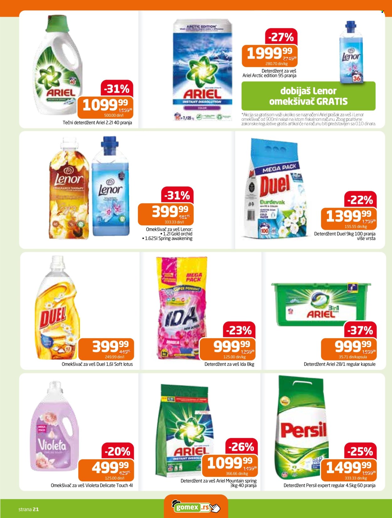 Gomex katalog - 05.03.2025 - 18.03.2025. Stranica 21