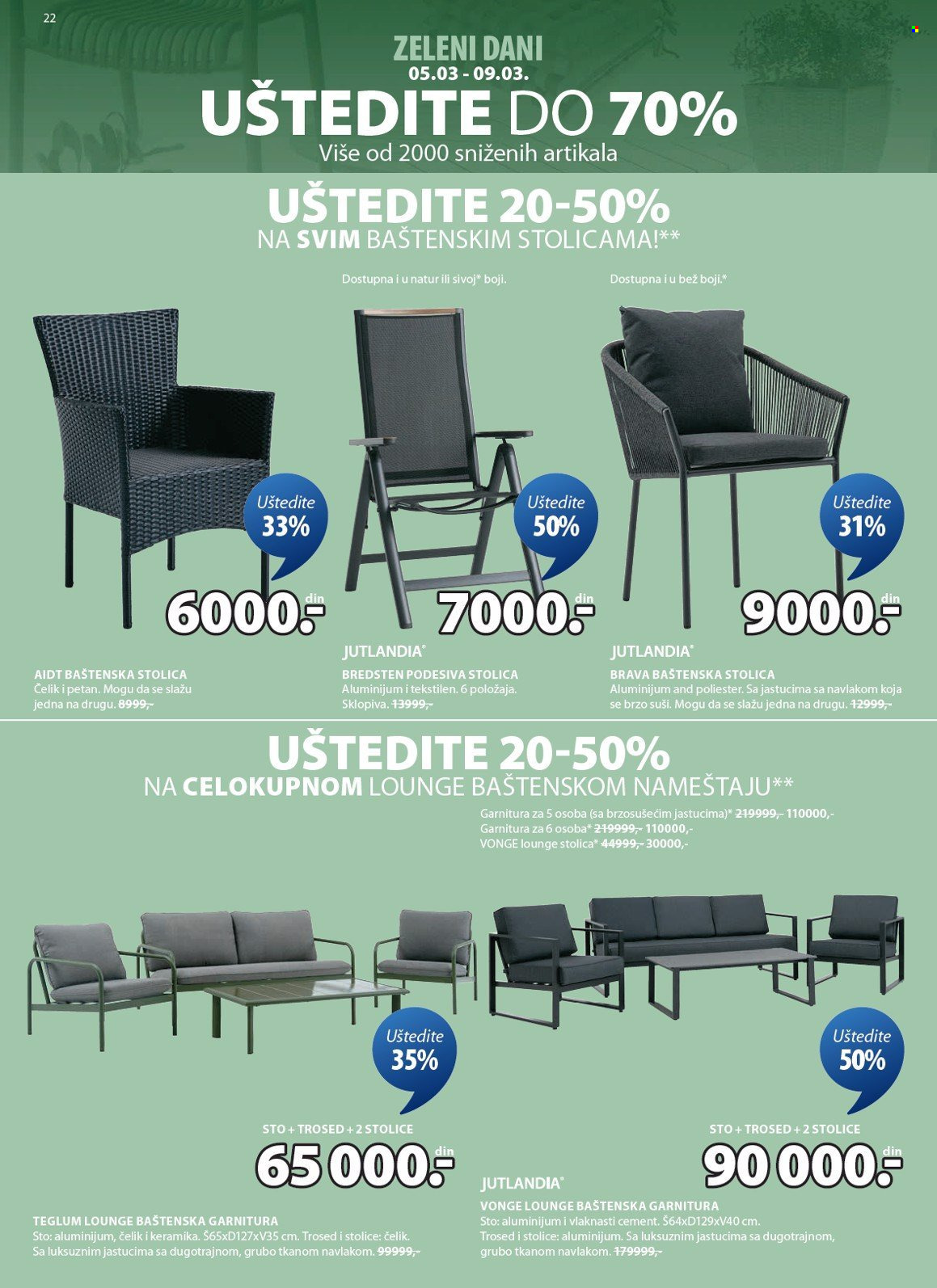 JYSK katalog - 05.03.2025 - 18.03.2025. Stranica 23