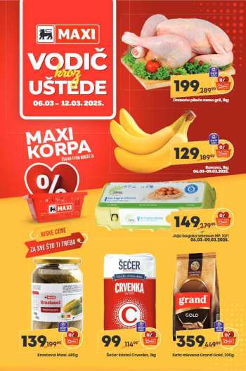 Maxi katalog - 06.03.2025 - 12.03.2025.