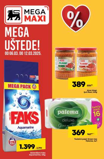 Mega Maxi katalog - 06.03.2025 - 12.03.2025.