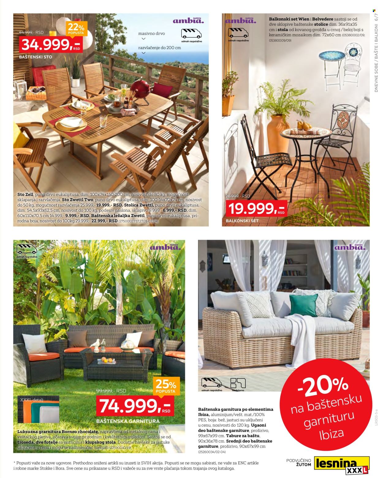 Lesnina XXXL katalog - 03.03.2025 - 30.03.2025. Stranica 7