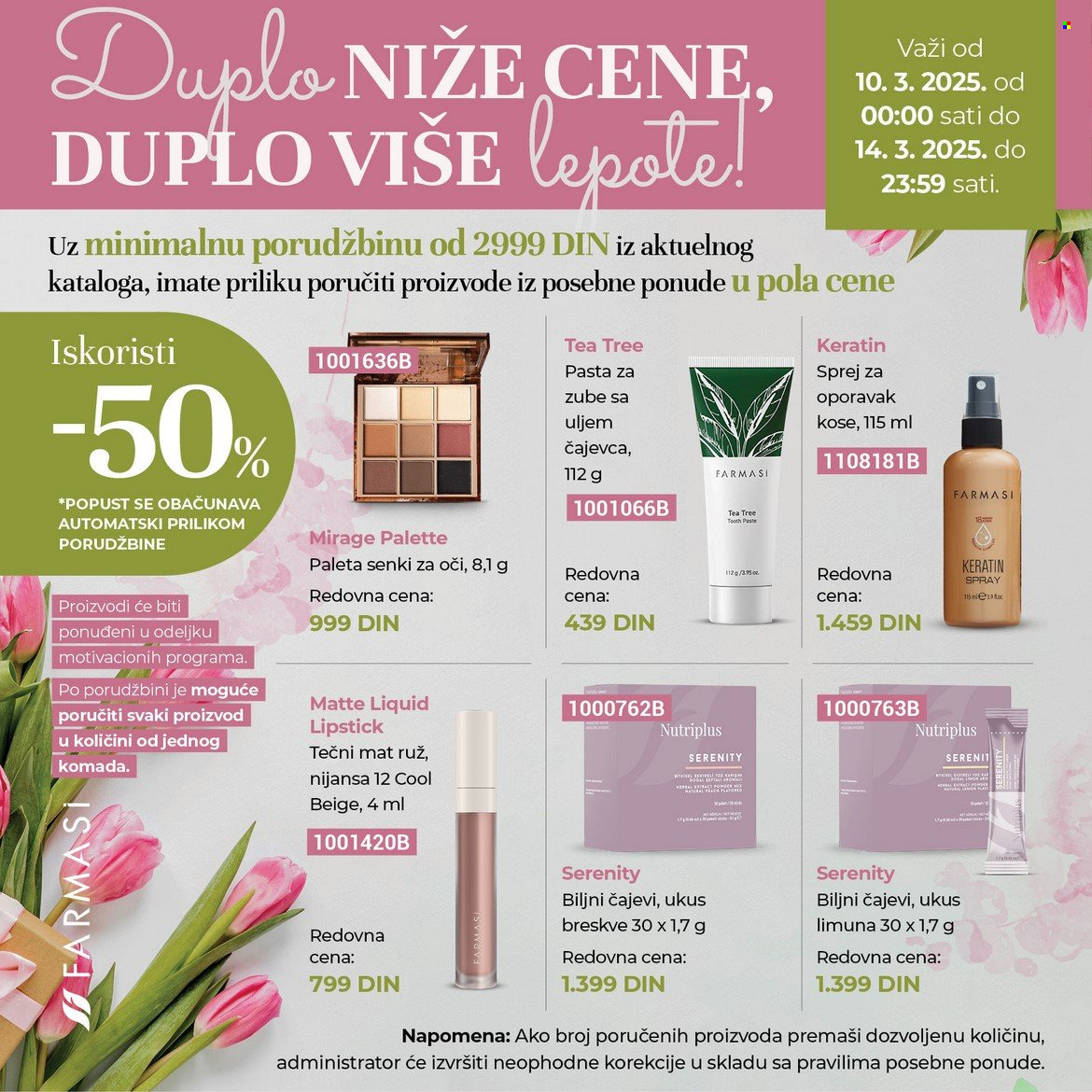 Farmasi katalog - 10.03.2025 - 14.03.2025. Stranica 1