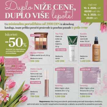 Farmasi katalog - 10.03.2025 - 14.03.2025.