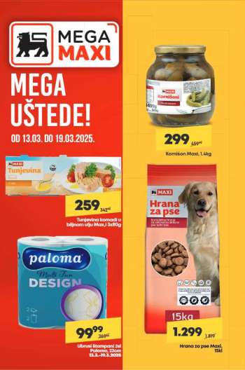 Mega Maxi katalog - 13.03.2025 - 19.03.2025.