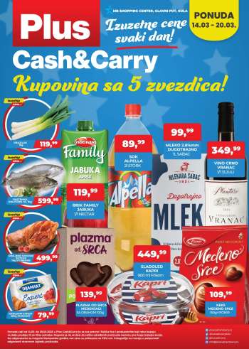 Plus Cash & Carry katalog - 14.03.2025 - 20.03.2025.