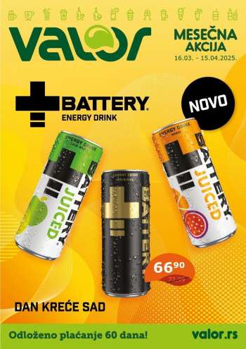 Valor katalog - 16.03.2025 - 15.04.2025.