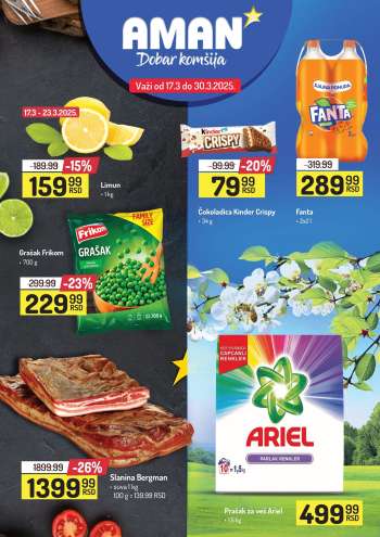 Aman katalog - 17.03.2025 - 30.03.2025.