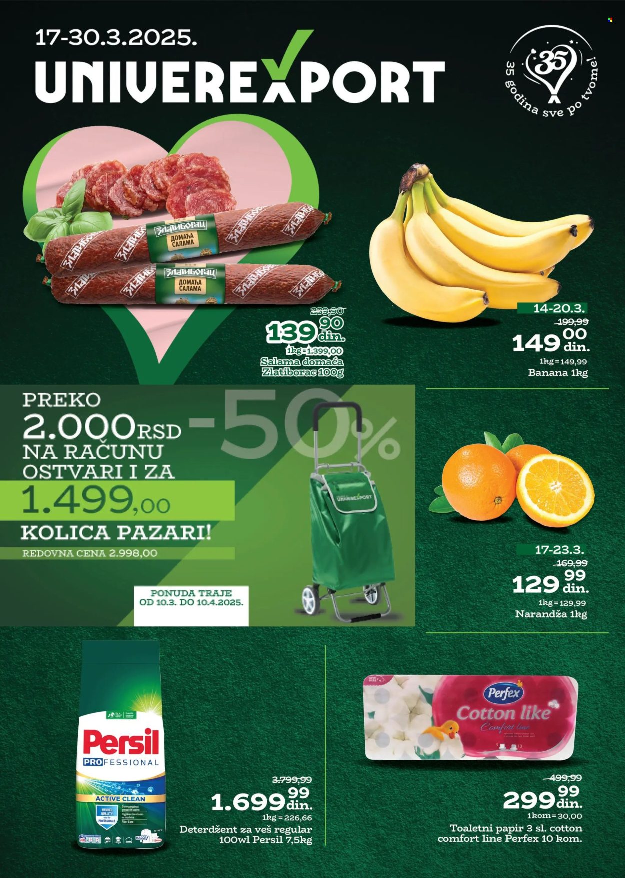 Univerexport katalog - 17.03.2025 - 30.03.2025. Stranica 1