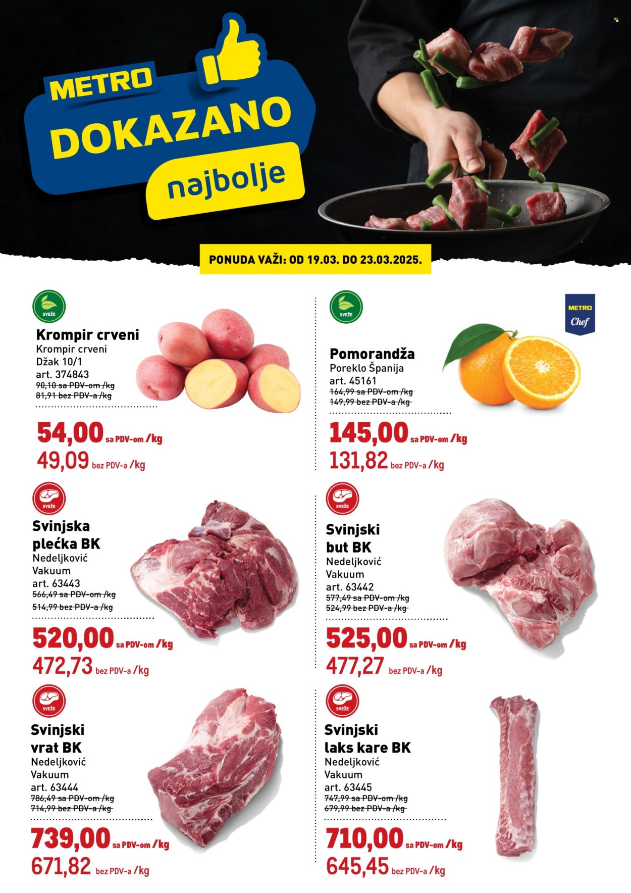 Metro katalog - 19.03.2025 - 23.03.2025. Stranica 1