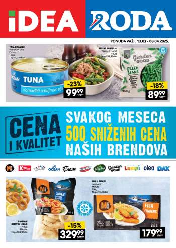 Idea katalog - 13.03.2025 - 08.04.2025.