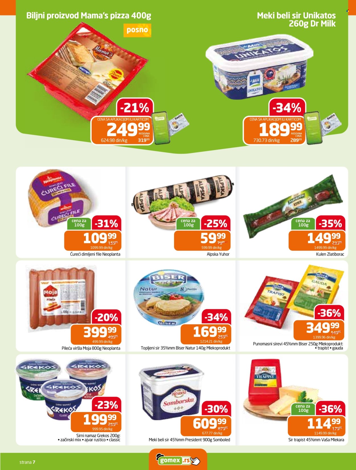 Gomex katalog - 19.03.2025 - 01.04.2025. Stranica 7
