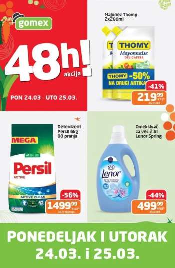 Gomex katalog - 24.03.2025 - 25.03.2025.