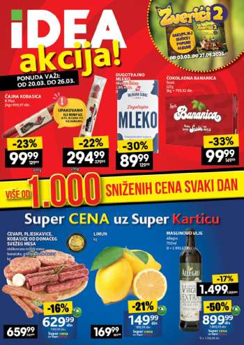 Idea katalog - 20.03.2025 - 26.03.2025.