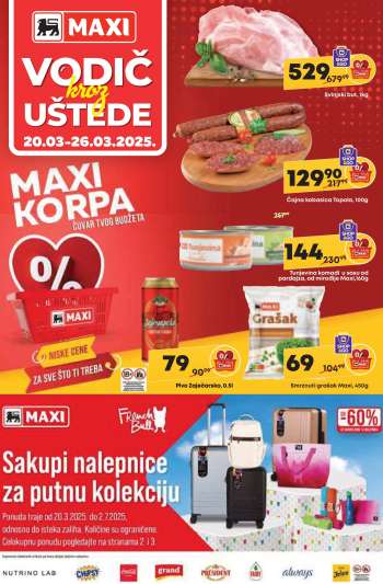Maxi katalog - 20.03.2025 - 26.03.2025.
