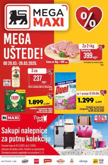 Mega Maxi katalog - 20.03.2025 - 26.03.2025.