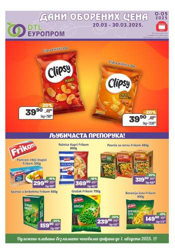 Europrom katalog - 20.03.2025 - 30.03.2025.