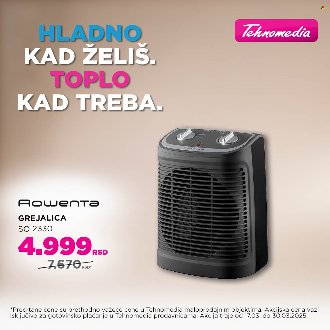 Tehnomedia katalog - 17.03.2025 - 30.03.2025. Stranica 18