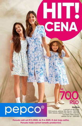 Pepco katalog - 27.03.2025 - 09.04.2025.