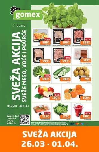 Gomex katalog - 26.03.2025 - 01.04.2025.