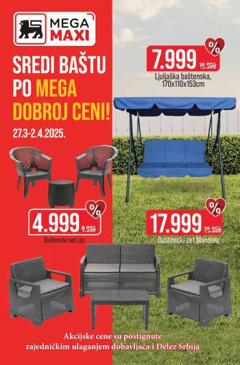 Mega Maxi katalog - 27.03.2025 - 02.04.2025.