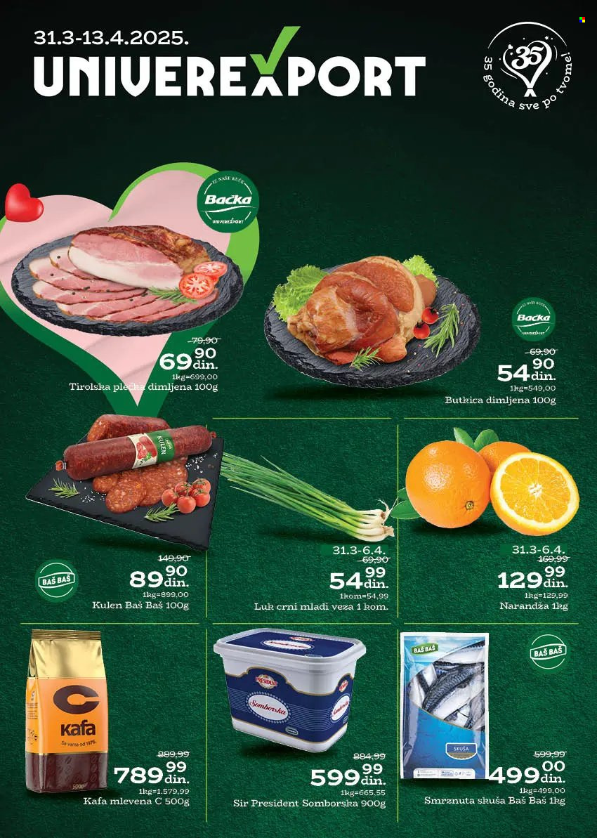 Univerexport katalog - 31.03.2025 - 13.04.2025. Stranica 1