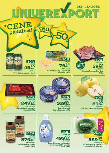 Univerexport katalog - 31.03.2025 - 13.04.2025.