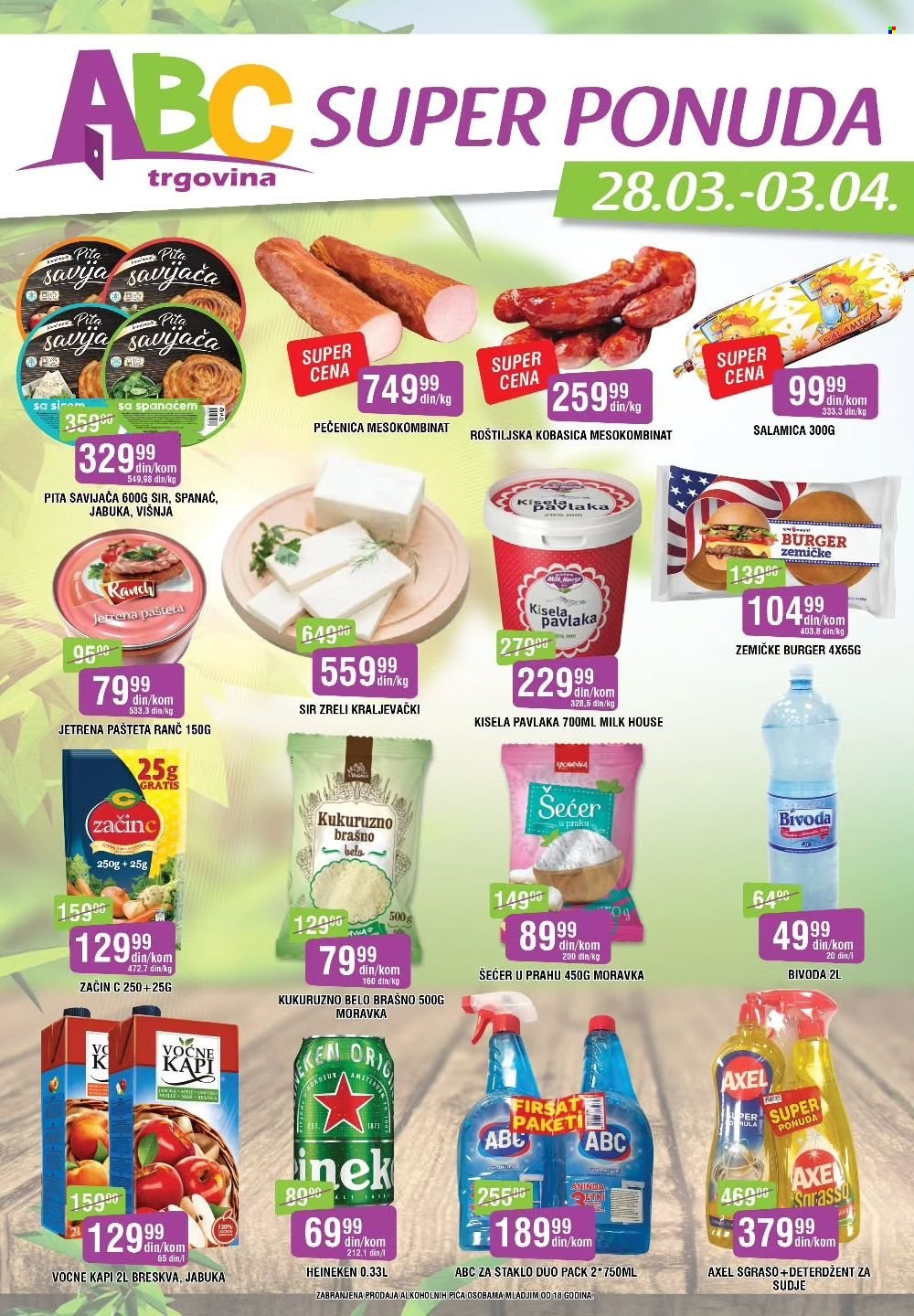 ABC Trgovina katalog - 28.03.2025 - 03.04.2025. Stranica 1