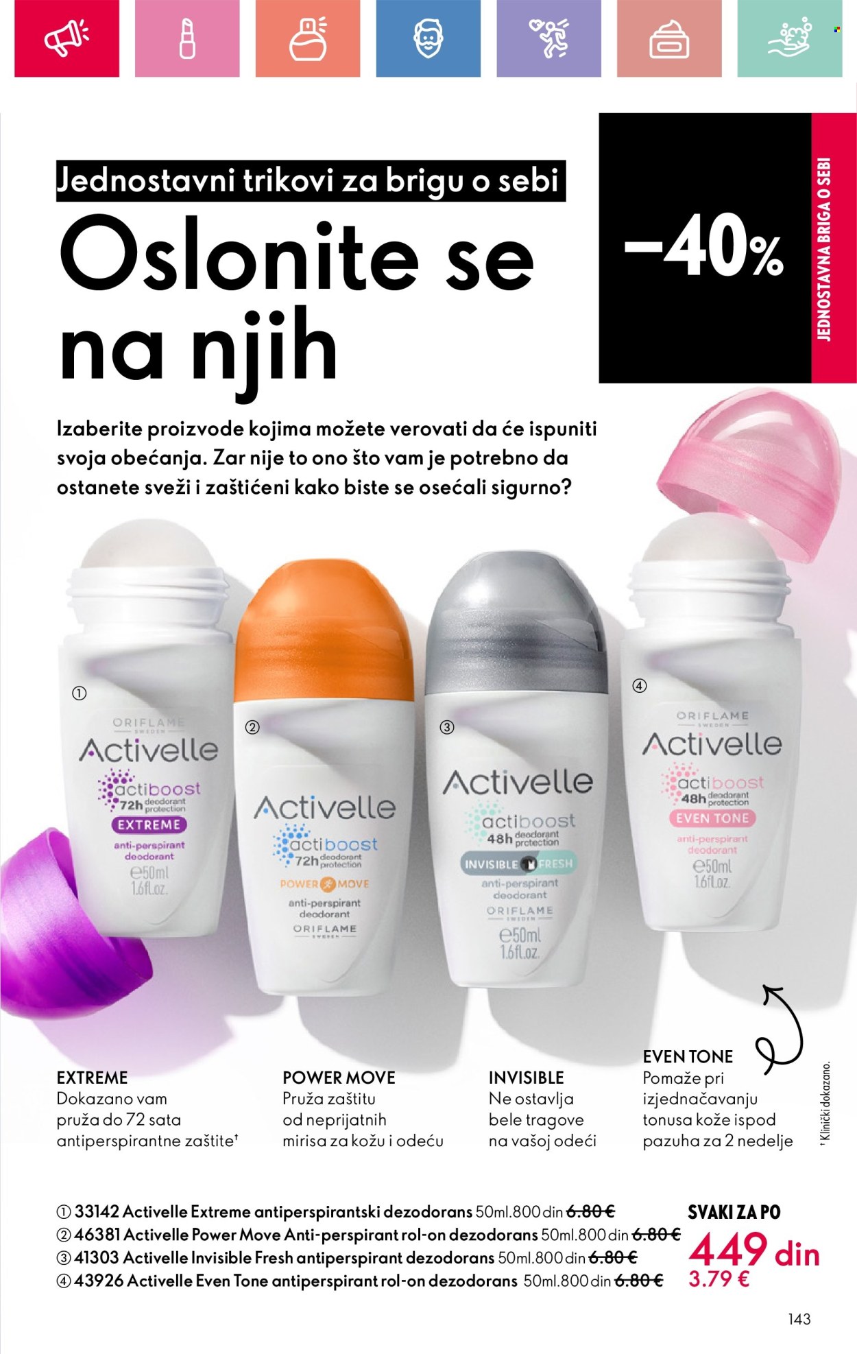 Oriflame katalog - 30.03.2025 - 19.04.2025. Stranica 143