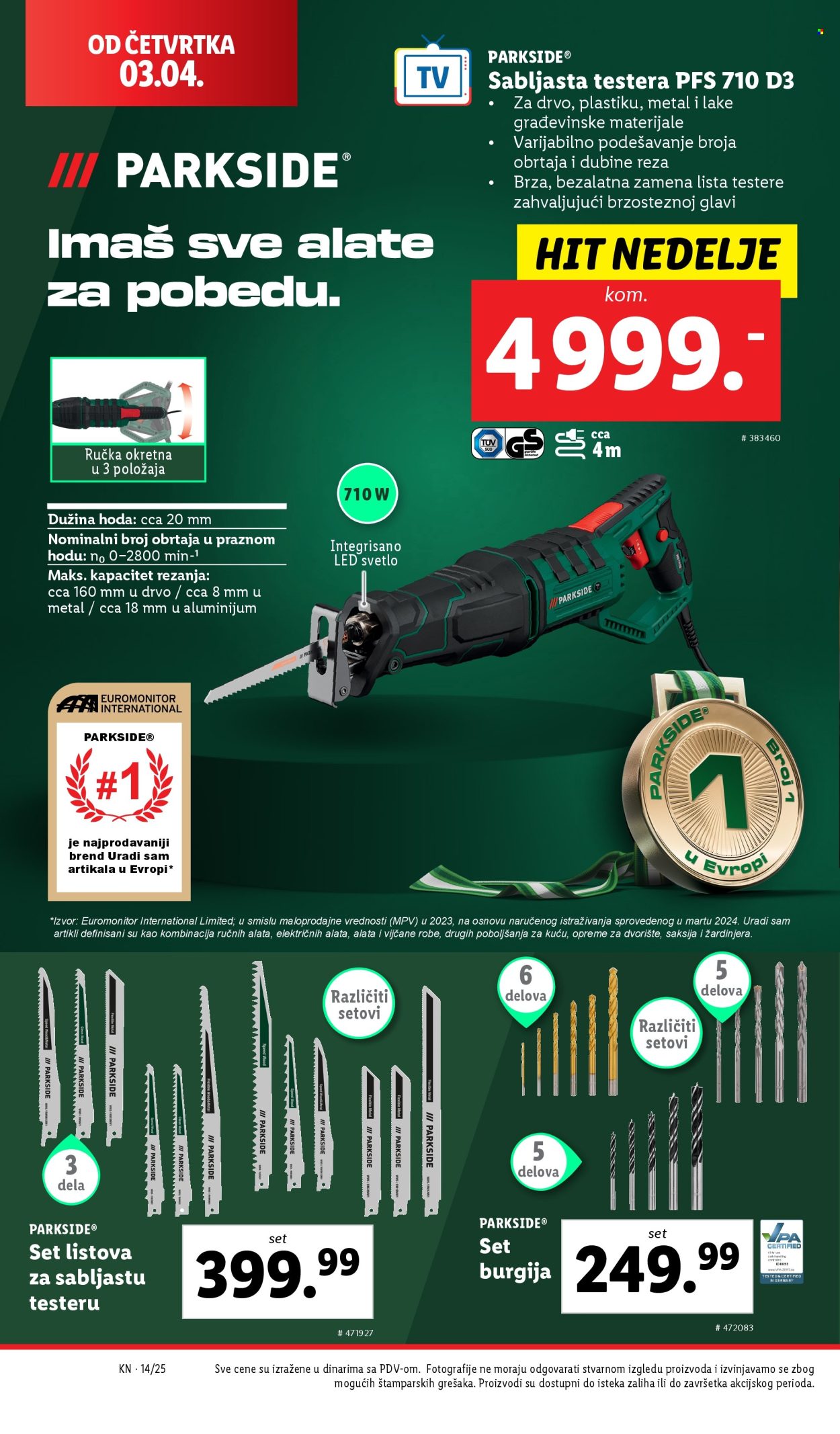 Lidl katalog - 03.04.2025 - 09.04.2025. Stranica 4