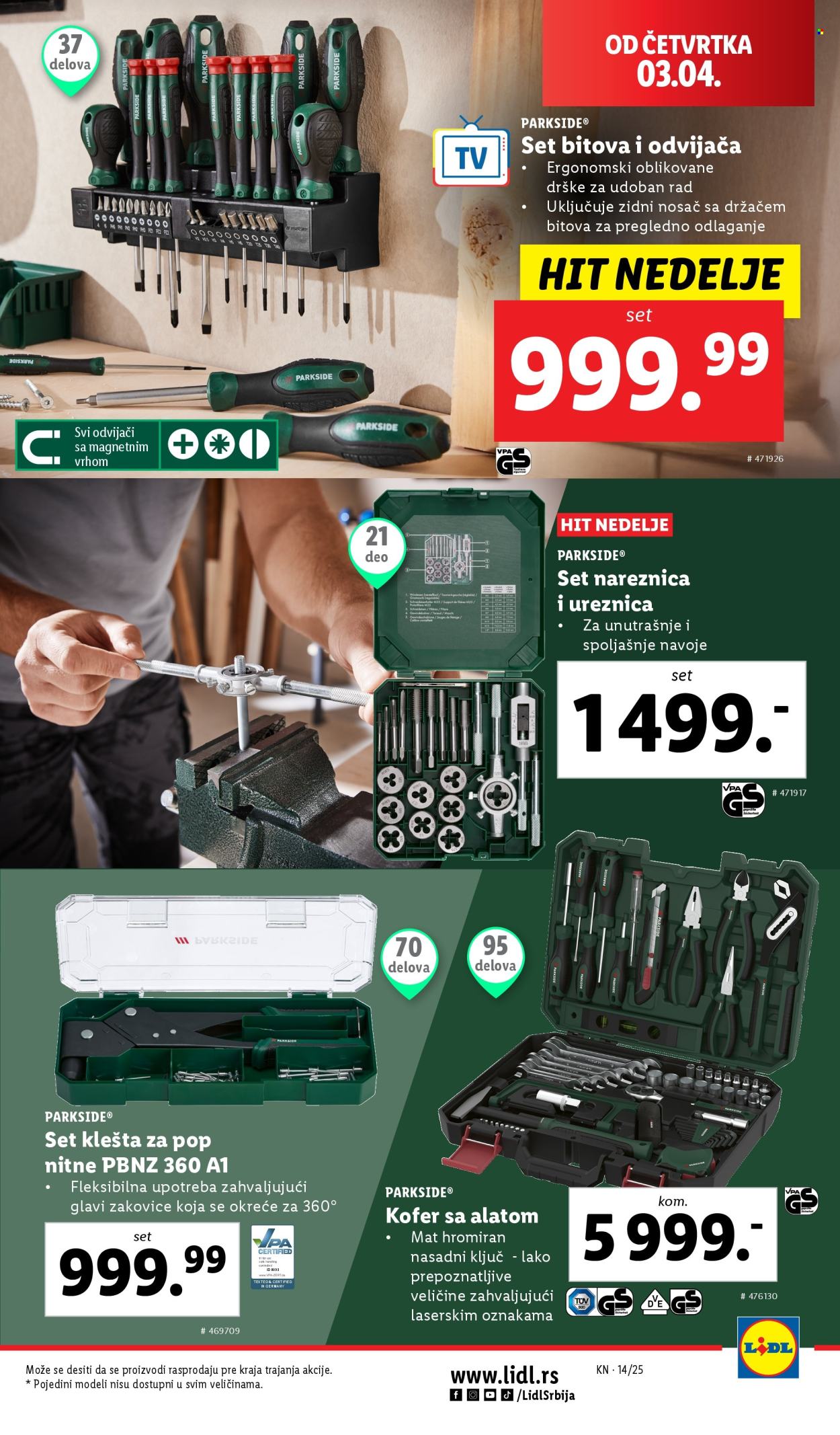 Lidl katalog - 03.04.2025 - 09.04.2025. Stranica 5
