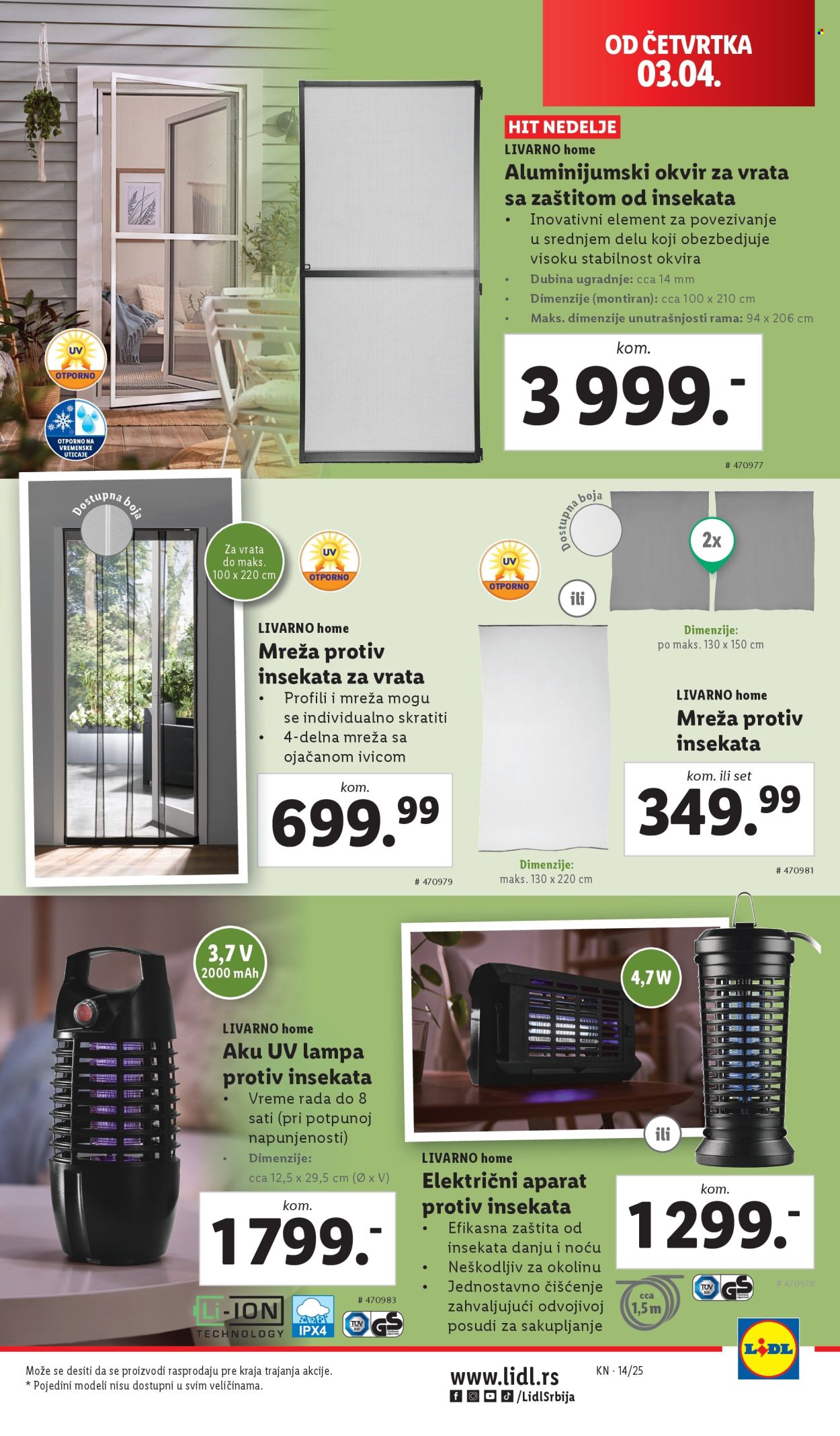 Lidl katalog - 03.04.2025 - 09.04.2025. Stranica 13