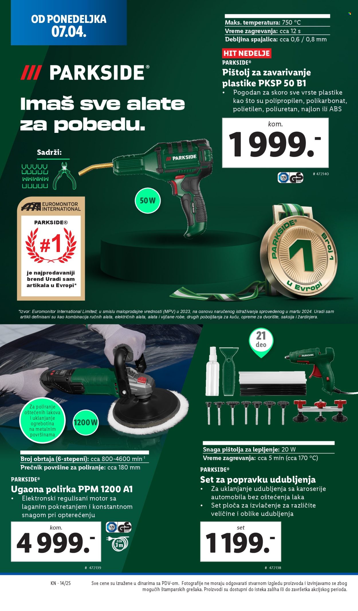 Lidl katalog - 03.04.2025 - 09.04.2025. Stranica 20