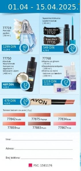 Avon katalog - 01.04.2025 - 30.04.2025. Stranica 3