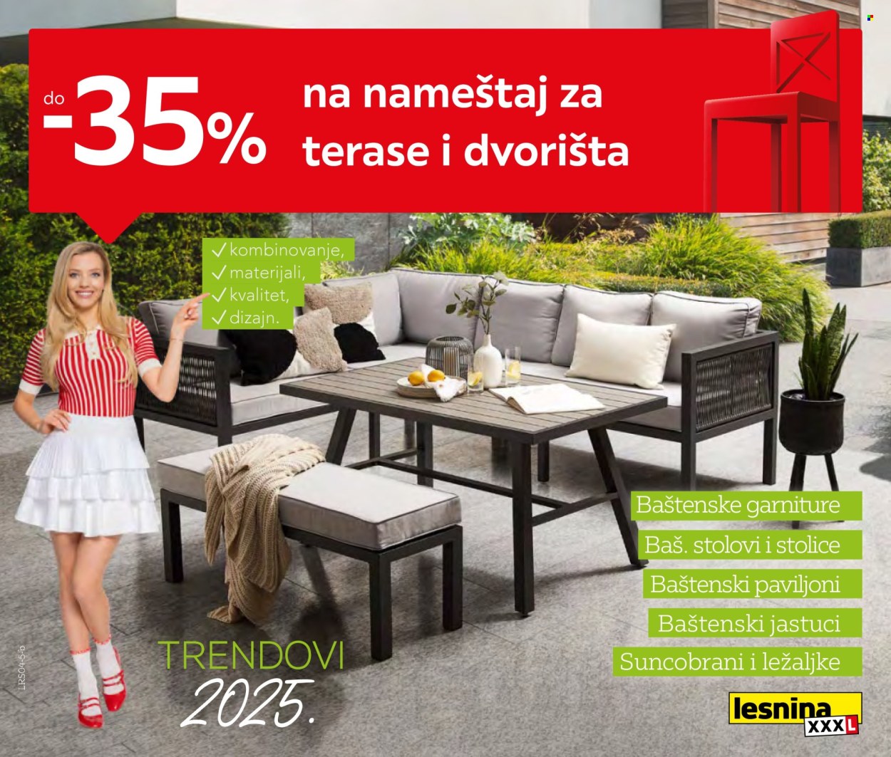 Lesnina XXXL katalog - 01.04.2025 - 28.04.2025. Stranica 1