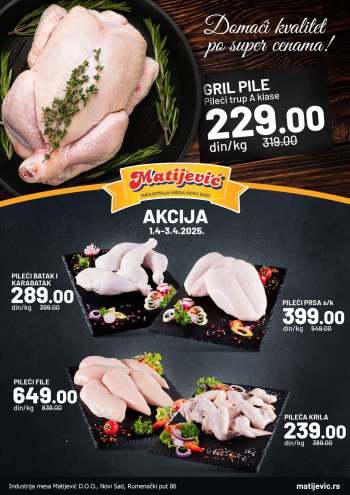 Matijević katalog - 01.04.2025 - 03.04.2025.