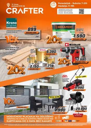 Crafter katalog - 01.04.2025 - 30.04.2025.