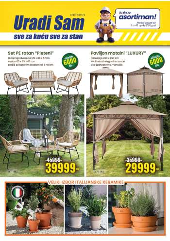 Uradi Sam katalog - 02.04.2025 - 13.04.2025.
