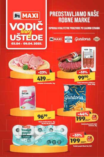Maxi katalog - 03.04.2025 - 09.04.2025.