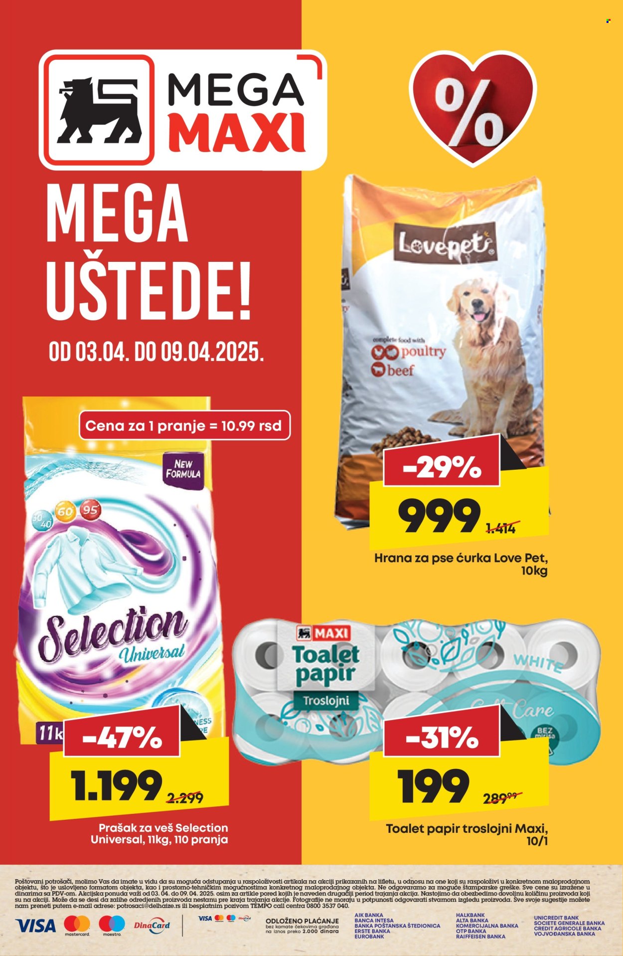 Mega Maxi katalog - 03.04.2025 - 09.04.2025. Stranica 33