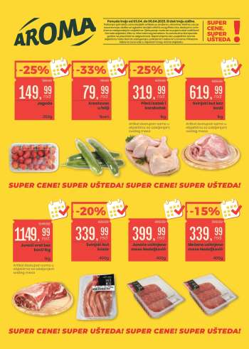 Aroma Market katalog - 03.04.2025 - 06.04.2025.