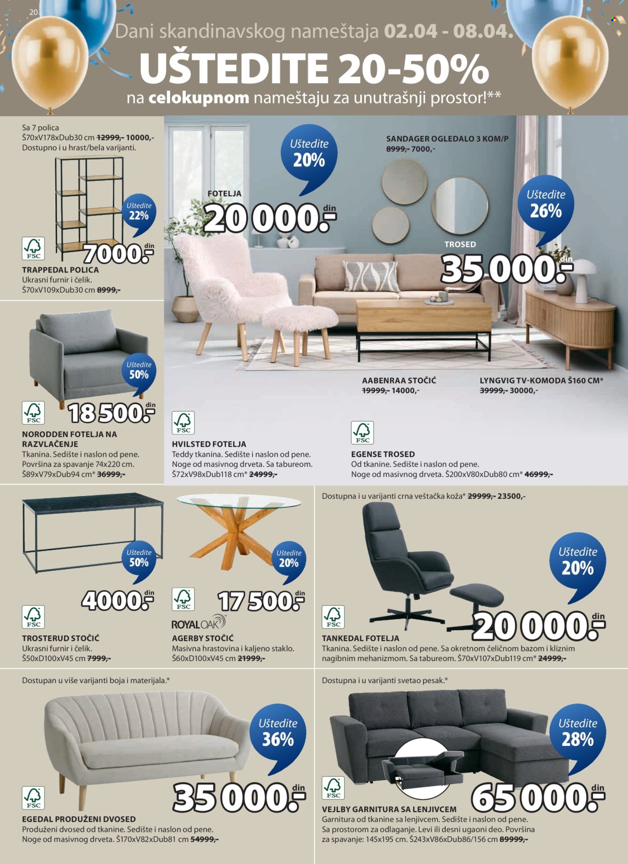 JYSK katalog - 02.04.2025 - 15.04.2025. Stranica 21
