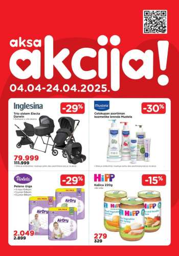 Aksa katalog - 04.04.2025 - 24.04.2025.
