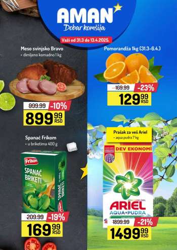 Aman katalog - 31.03.2025 - 13.04.2025.