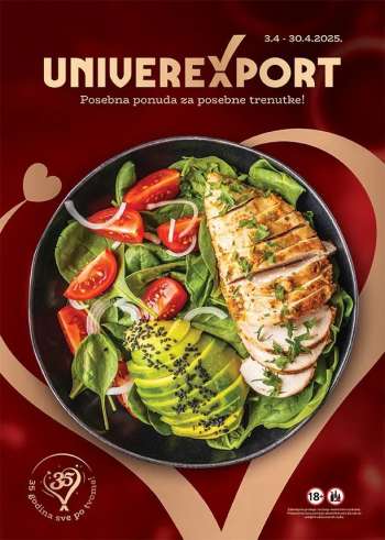 Univerexport katalog - 03.04.2025 - 30.04.2025.