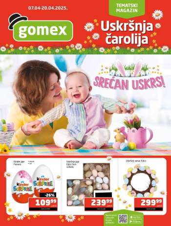 Gomex katalog - 07.04.2025 - 20.04.2025.