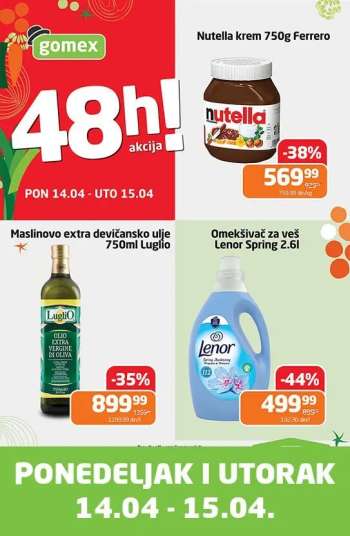 Gomex katalog - 14.04.2025 - 15.04.2025.