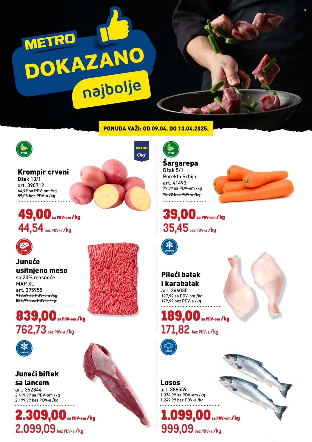 Metro katalog - 09.04.2025 - 13.04.2025. Stranica 1