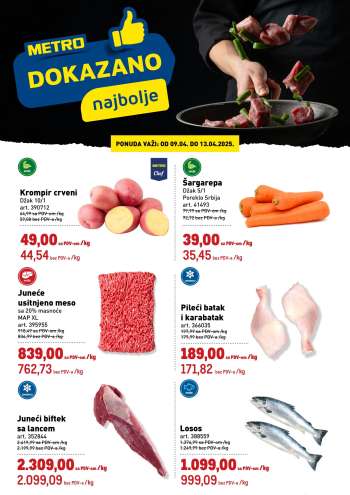 Metro katalog - 09.04.2025 - 13.04.2025.